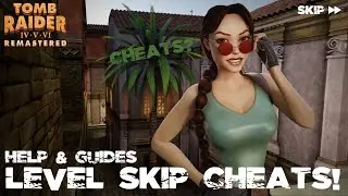 Let's Try The LEVEL SKIP CHEAT! (Help & Cheats) | Tomb Raider 4-6 Remastered (PS5)