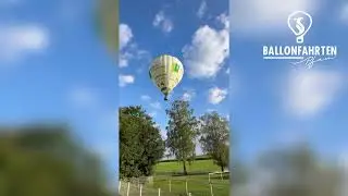 Ballonfahrt Schurrenhof nach Bargau bei Schw&auml;bisch Gm&uuml;nd an der Schw&auml;bischen Alb