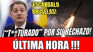 🚨 PRIMER MINISTRO BELGA ALEXANDER DE CROO &ldquo;T**TURADO&rdquo; POR RECHAZAR CONFISCAR ACTIVOS RUSOS