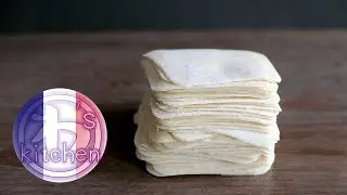 Feuilles pour Shumai au robot pâtissier | Wonton | Recette Japonaise | wa's Kitchen