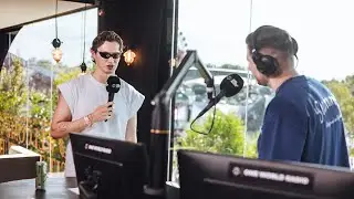 Mau P at the One World Radio studio | Tomorrowland Belgium 2024