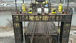KCT Highline Bridge Lift &ndash; P-Tn Drone Aerials