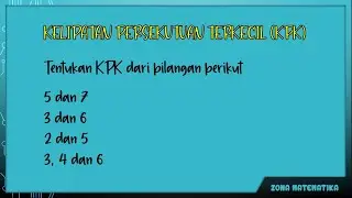 Kelipatan Persekutuan Terkecil | KPK