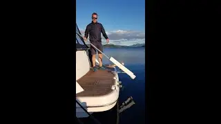 NorDav Swivel Davit - Standard launch  - Galeon 390 Fly