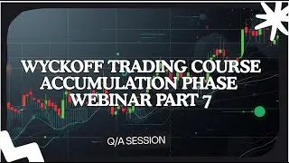 WYCKOFF TRADING COURSE IN HINDI/URDU PART 7 (ACCUMULATION/ REACCUMULATION Q/A)