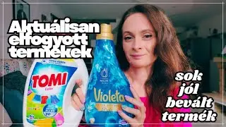 Aktuálisan ELFOGYOTT termékek*Miket használtam el és mennyire váltak be*Serdült Klaudia