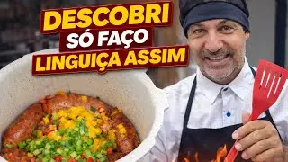 Não Vou Mais Fritar! Aprendi Esse segredo! Agora só faço linguiça Toscana Assim! Momento da receita.