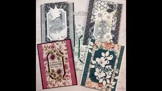 Fun Fold Gift Card Holder Showcasing Designer Series Paper