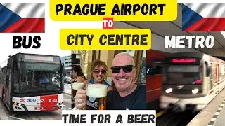 PRAGUE AIRPORT TO CITY CENTRE. WATCH THIS FIRST,  #travel #prague #pragueairport #citylifeprague