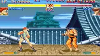 Super Street Fighter II Turbo (Arcade) - Cammy Longplay