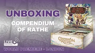 Flesh and Blood | Compendium of Rathe Unboxing From World Premiere London #fabtcg