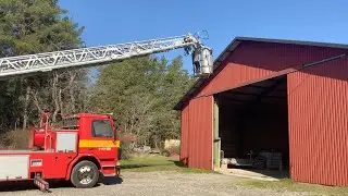 K&ouml;p Stegbil Scania G92m 4x2 30meter p&aring; Klaravik