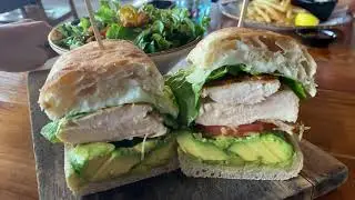 Chicken Avocado Sandwich at Cafe Melba Mediacorp Building 1 Stars Avenue Singapore