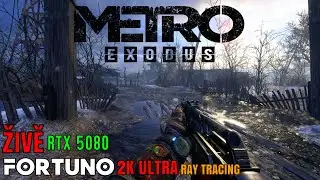 Samův Příběh DLC a konec 🙁 | Metro Exodus: Enhanced Edition HARDCORE | EP 4 | ŽIVĚ 2K Ultra + RayTr