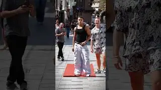 That instant when emotion flips before the first step🤩👌 #RedCarpetBoy