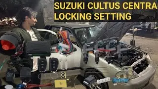Suzuki car central Locking kit install Suzuki cultus central locking fitting full video dekhe Lahore