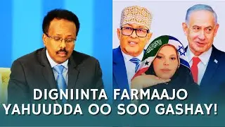 DEG DEG :  Farmaajo oo ku dhawaaqay Kacdoon Qaran!  & Calanka Yahuudda oo laga taagayo Hargeysa.