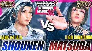 Tekken 8 - Shounen (Jun) vs Matsuba (Anna) - Epic Ranked Match