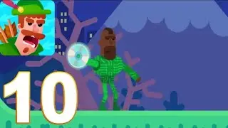 Bowmasters - Cyberstar Gameplay Walkthrough Part 10 (iOs, android)