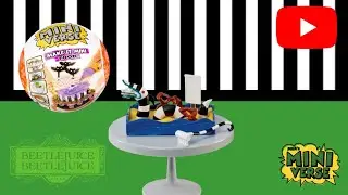 Mini-Verse Ultra Rare Beetlejuice Sandworm Unboxing