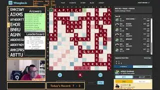 ANOTHER WOOGLESVARK 3000 BLITZ TEST TOURNEY | WEEK 7: PLAYING WOOGLES RANDOS | !woogles !iw