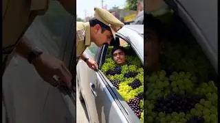 Car vs Grapes: Who Wins 😱 ?