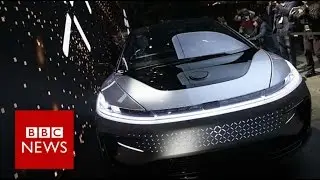 CES 2017: Faraday Future shows 'Tesla beating' car - BBC News