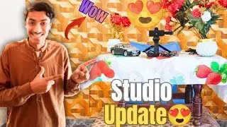Finally, Studio Update kr liya.😍 Kamal Ka setup ban Gaya. #Huzaifavlogs #longvlogs #studio #update 