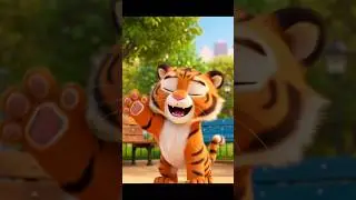Sheru Tiger Teaches Civic Sense 🐯 | Fun Learning for Kids | #civicsense #viral #shorts #subscribe