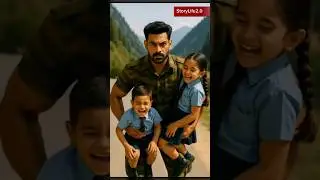 Indian Soldier saved life of school children#shorts#army