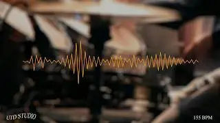 Upbeat Drum Track to Jam to 155 BPM