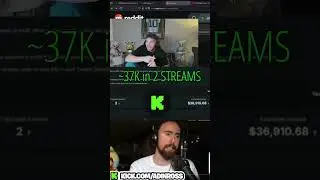 Asmongold Revenue on Twitch versus Kick SHOCKING #shorts #kick #twitch #streaming #asmongold #yt