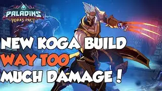 KOGA DOES WAY TOO MUCH DAMAGE! BEST FLANK IN THE GAME! - PALADINS VORA'S PACT