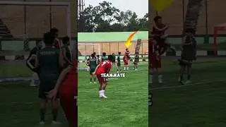 Never Trust Your Teammate... Until You See This Free Kick 🤯⚽️