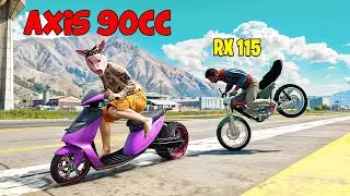 Pasola Tuning Axis Modificada  A 525cc De Arrancones Sorprendo A Mis Amigos En GTA RP /Cerdito Rp
