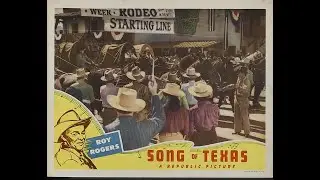 Song of Texas (1943) ROY ROGERS Western Movie