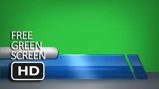 Free Green Screen - Lower Third 1