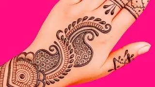 Arebic back hand mehndi design | simple mehndi design | easy mehndi design | Mehandi | mehndi design