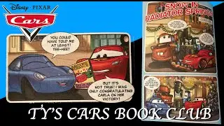 The BEST Cars Comics So Far! | Keeping it Cool in Radiator Springs Part 3-Ty's Cars Book Club Ep 24