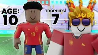 Meet Touch Football's YOUNGEST Pro Player. (Roblox)