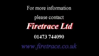 Firetrace Small Fire Test with Novec 1230