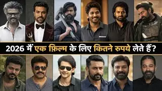 Top 10 Richest South Indian Actors 2025 | Allu Arjun, Prabhas, Ram Charan | Net Worth |Richest Stars
