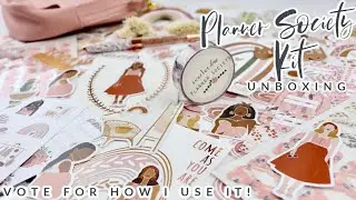 Planner Society Kit Unboxing | May 2020 | Happy Planner