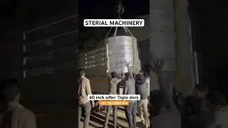 60 inch 5ft Vibro Sifter for Graphite #vibrosifter #graphite #graphiteprocessing