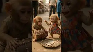 Emotional Monkey Story 🐒✨#shorts #viral #monkey