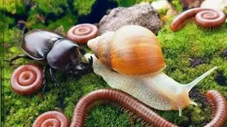 Beyond the Meeting : Long-Term Interactions of Millipedes, Snails, and Rhinoceros Beetles​ #insects 