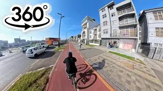 360&deg; video with bike tour in Addis