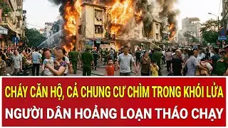BẢN TIN CHIỀU 16/1: Cháy căn hộ, cả chung cư chìm trong khói lửa, người dân hoảng loạn tháo chạy