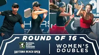 Pisnik/Dizon vs Yeh/Kunimoto at the Florida Dairy Farmers Daytona Beach Open