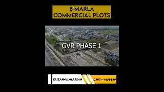 Facing Ring Road 8 Marla Commercial Plots in Bahria Town Lahore